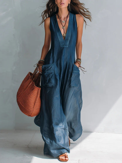 Eleonor | Mouwloze jumpsuit