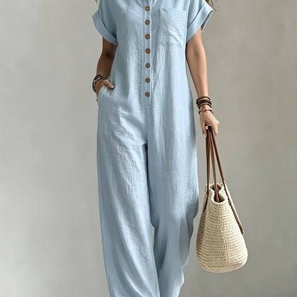 Lisa | linnen jumpsuit