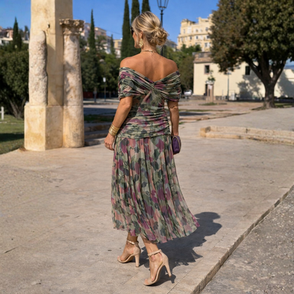Lydia | chiffon jurk