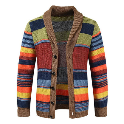 Farverig Cardigan i Uld – Blød, Varm og Stilfuld