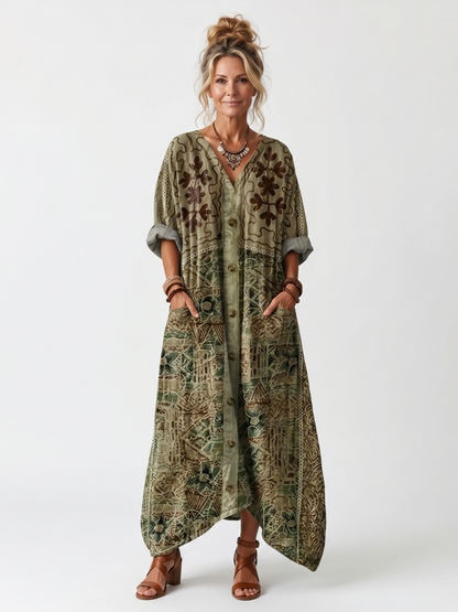 Aleta | Midi Jurk