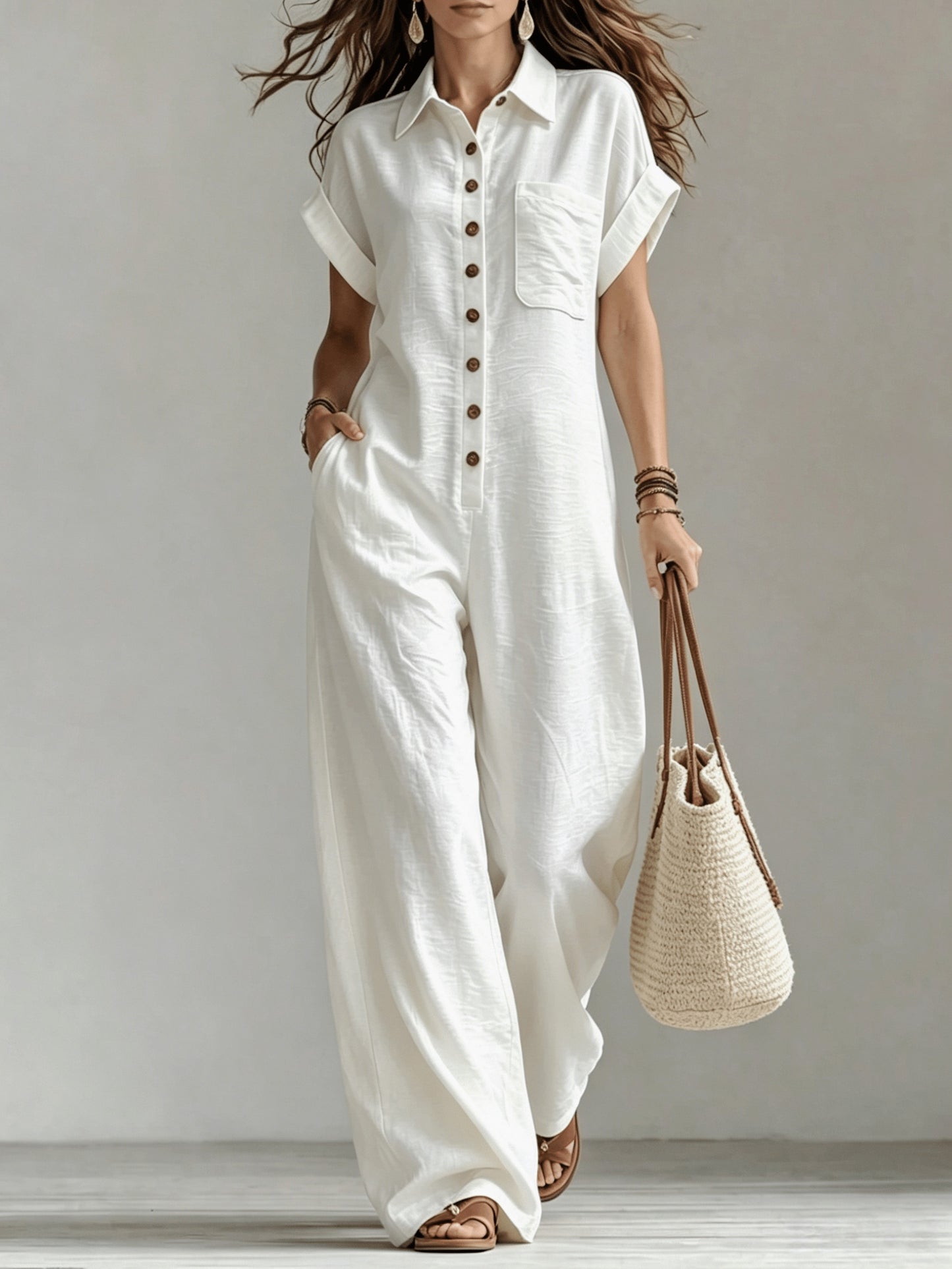 Lisa | linnen jumpsuit