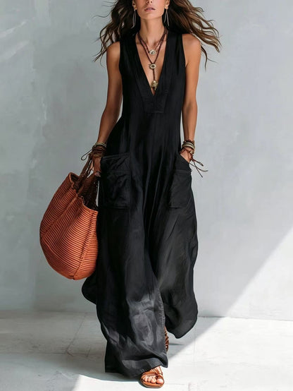 Eleonor | Mouwloze jumpsuit