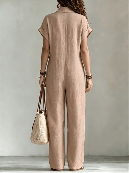 Lisa | linnen jumpsuit