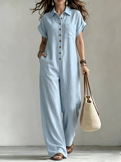 Lisa | linnen jumpsuit