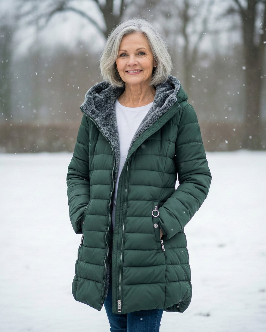 DONNA | Fleece Lined Winter Coat