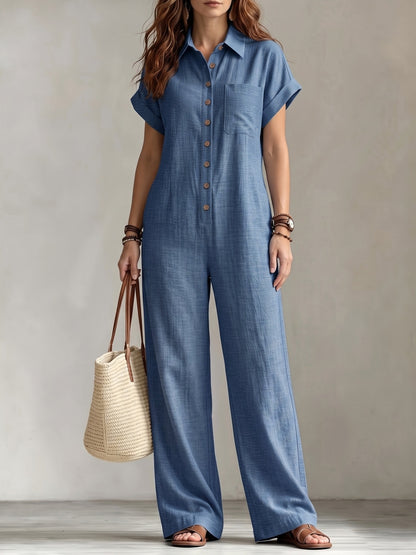 Lisa | linnen jumpsuit