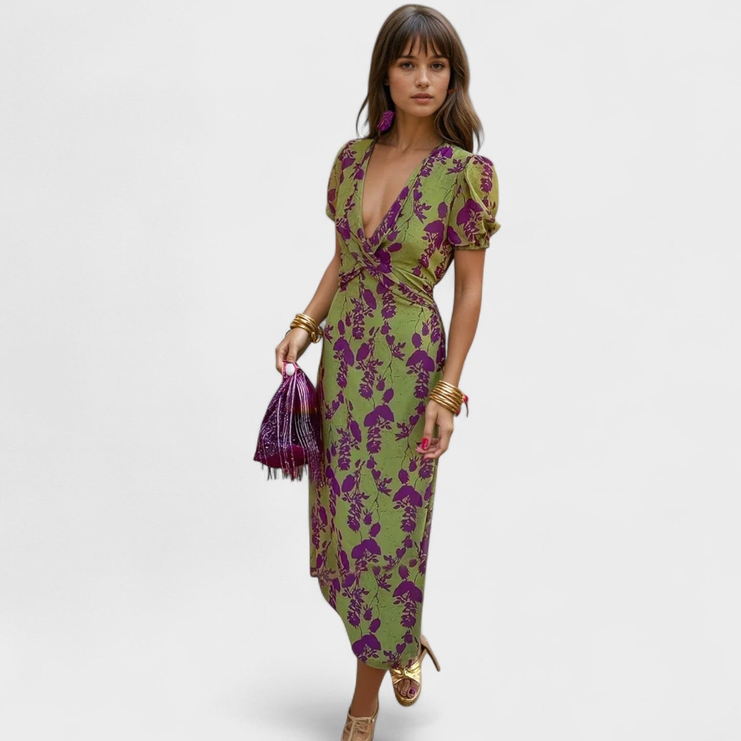 Vera | Jurk met bloemenprint