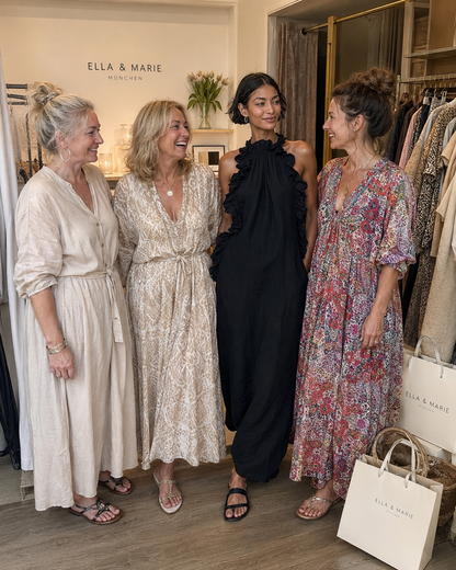 Helena | Mouwloze linnen maxi-jurk met ruches