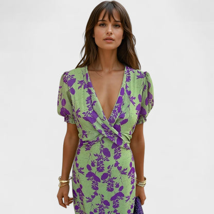 Vera | Jurk met bloemenprint