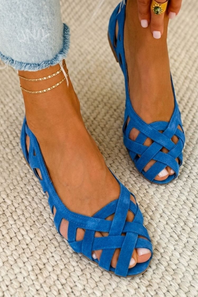 Caterina | Gevlochten Zomersandalen
