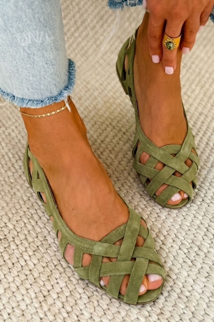 Caterina | Gevlochten Zomersandalen