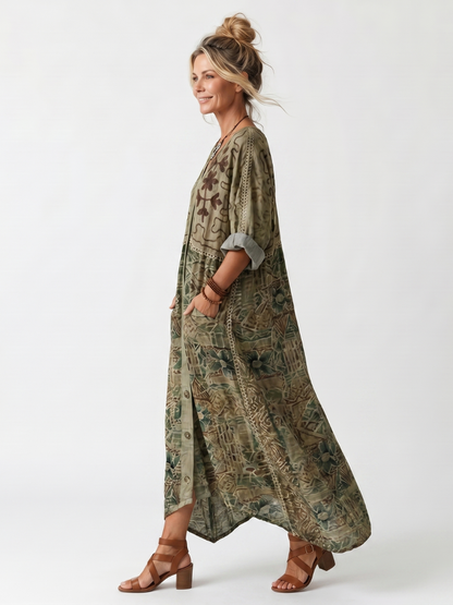 Aleta | Midi Jurk