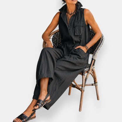 Gabriela | Mouwloze jumpsuit