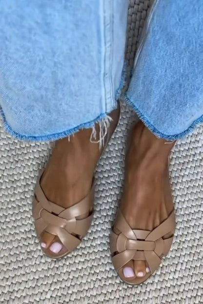 Serafina | Gevlochten Sandalen