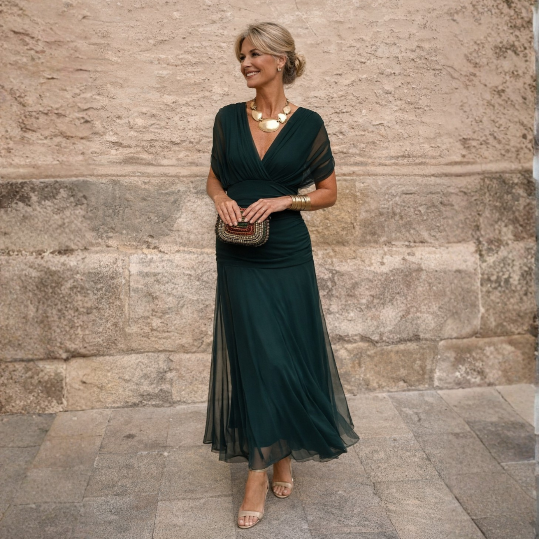 Lydia | chiffon jurk