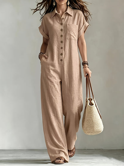 Lisa | linnen jumpsuit