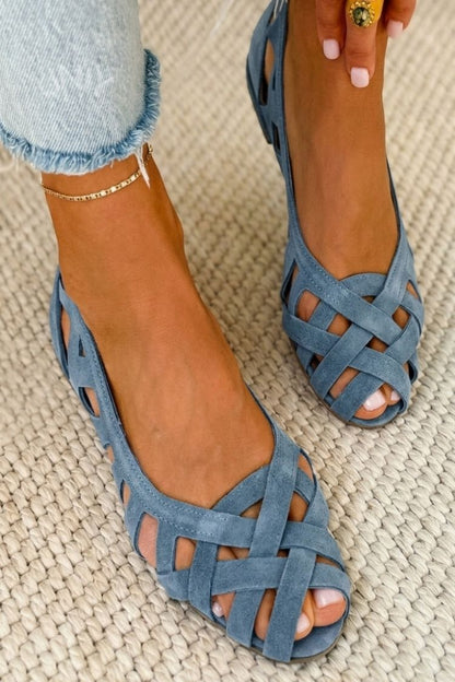 Caterina | Gevlochten Zomersandalen