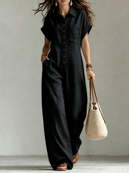 Lisa | linnen jumpsuit