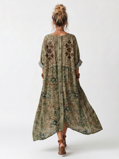 Aleta | Midi Jurk