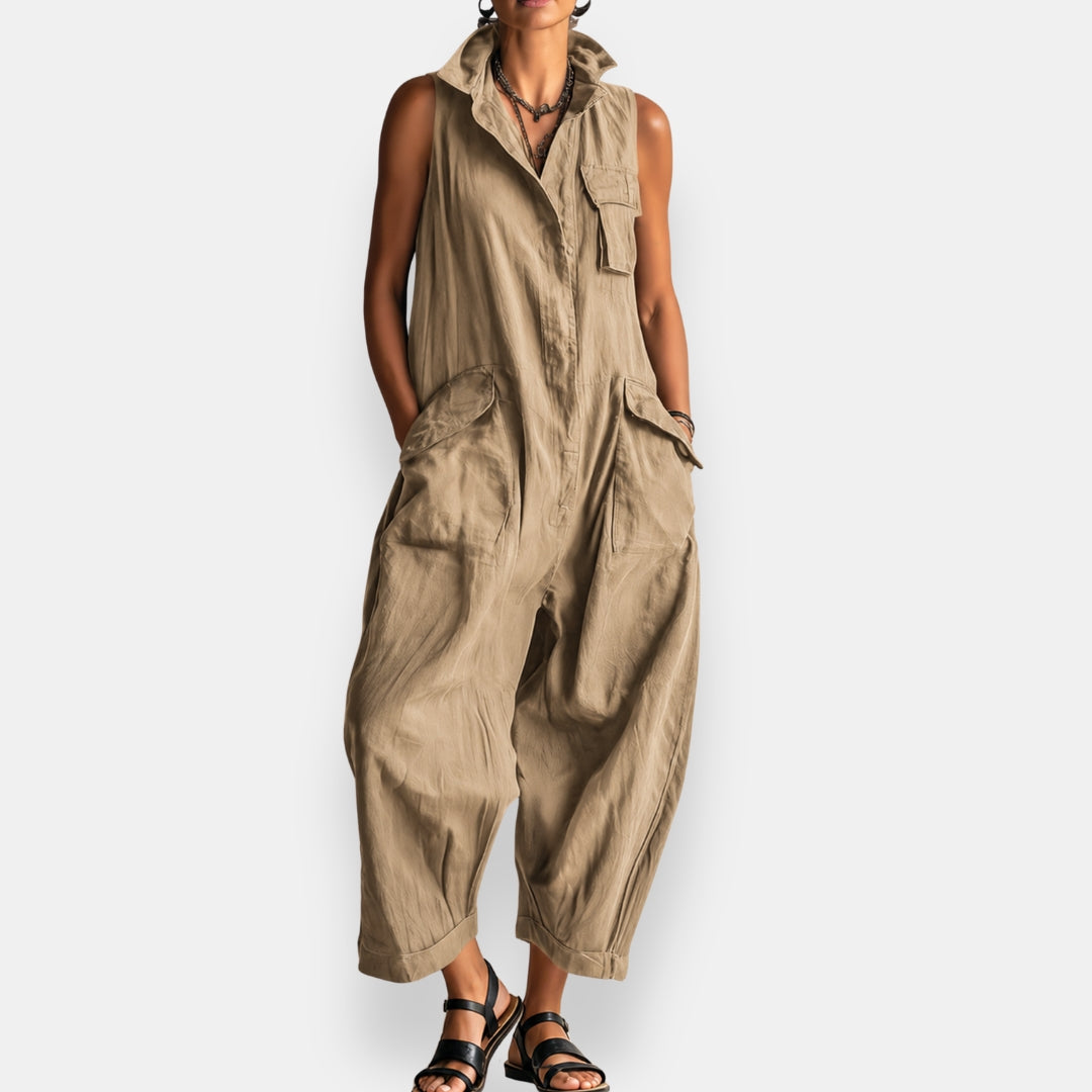 Gabriela | Mouwloze jumpsuit