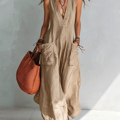 Eleonor | Mouwloze jumpsuit
