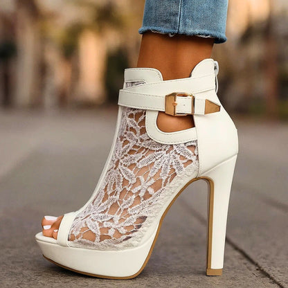 Liliana™ | Elegante kanten pumps
