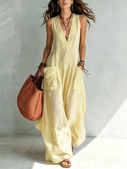 Eleonor | Mouwloze jumpsuit