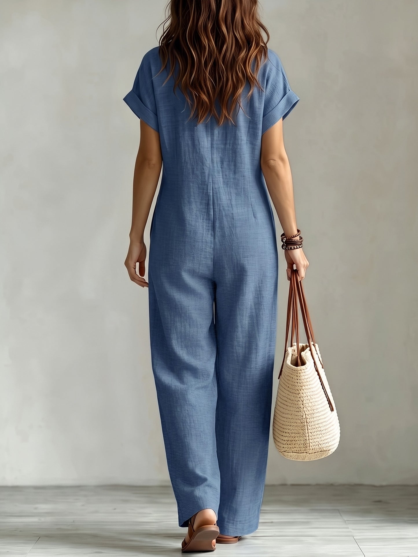 Lisa | linnen jumpsuit