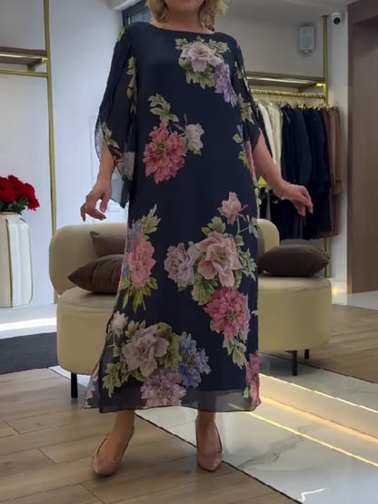 Nida | Blomstret kjole