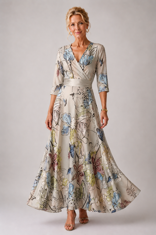 Ysa | Chique Jurk met Bloemenprint
