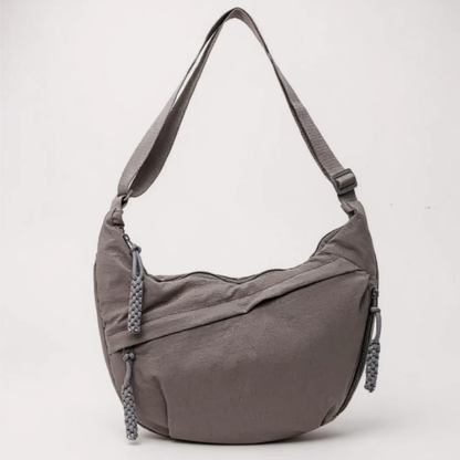 ANISA | GRIJZE SCHOUDERTAS