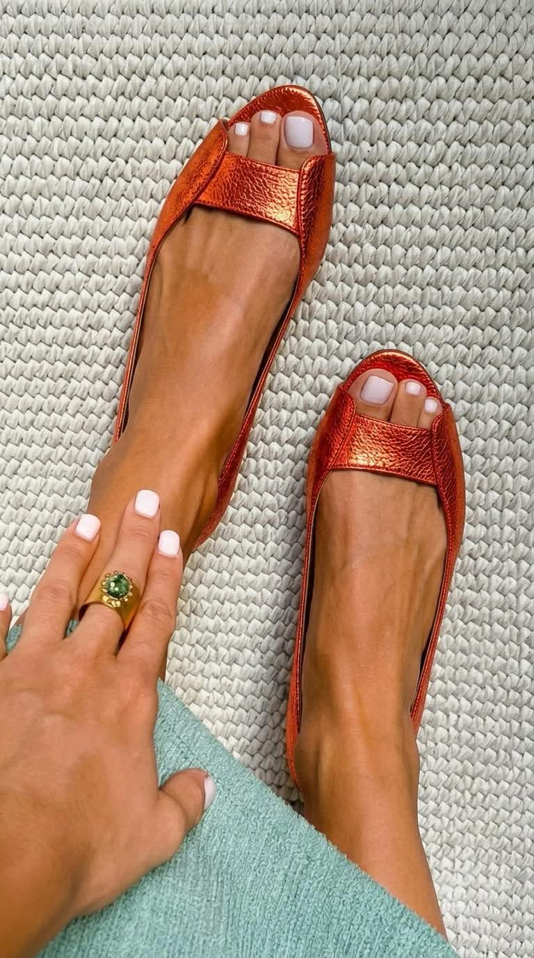 Adelina | Gouden Sandalen Comfort Chic