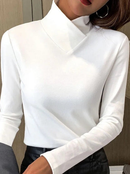 Stazia™ – Elegant Rullekrave Trøje