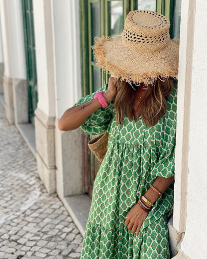 Isabel™ | Boho lange jurk