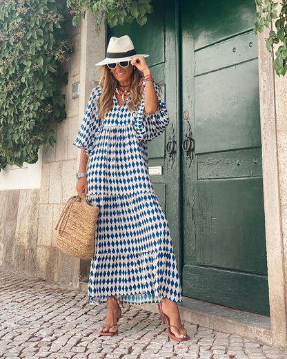 Isabel™ | Boho lange jurk