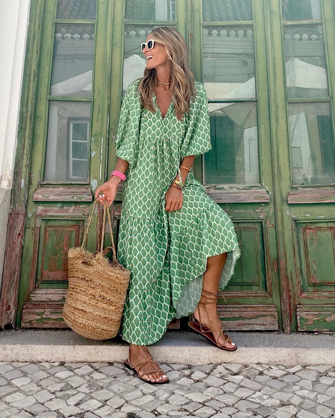 Isabel™ | Boho lange jurk