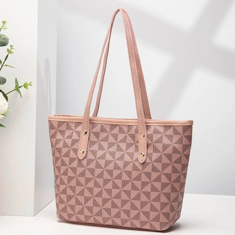 MERCER™ Stor Kapacitets Retro Shopper Taske