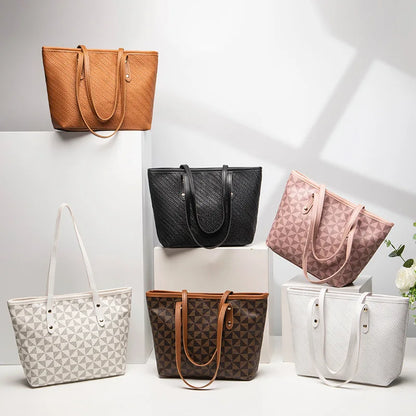 MERCER™ Stor Kapacitets Retro Shopper Taske