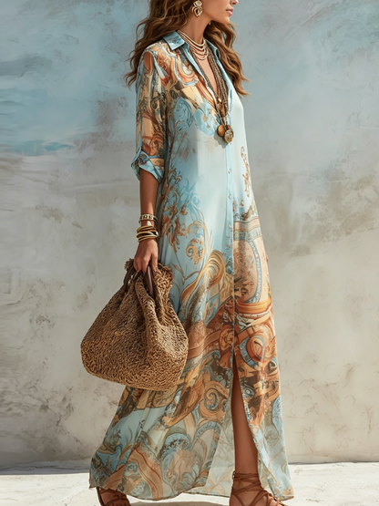 Serena | Jurk in Mediterrane Stijl