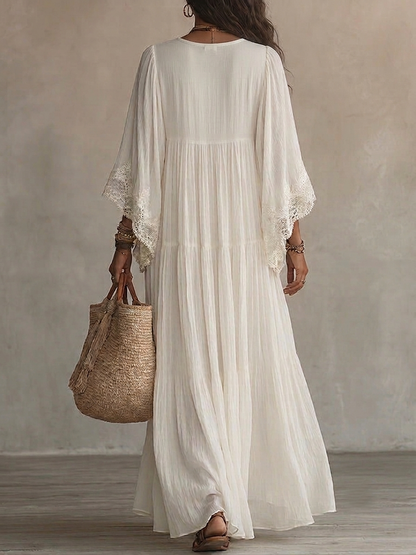 Celeste | Maxi chiffon jurk