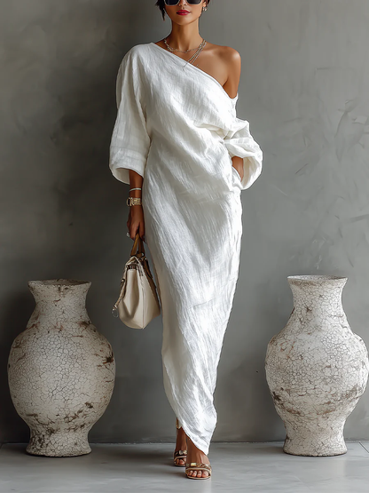 Nelle™ | Elegante maxi jurk