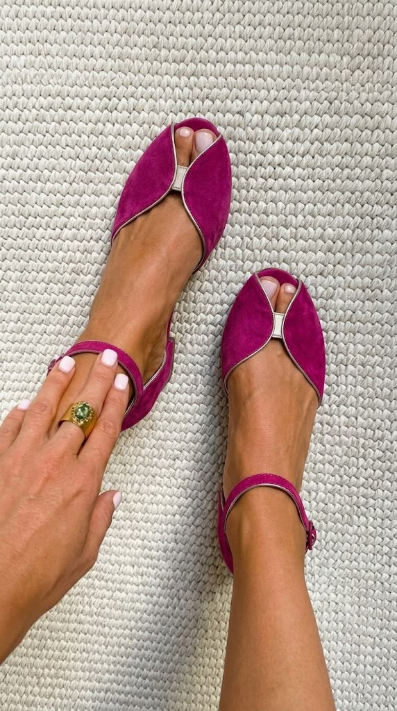Olivia | Elegante saliekleurige sandalen