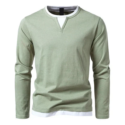 Kasper™ | Premium Longsleeve aus gekämmter Baumwolle
