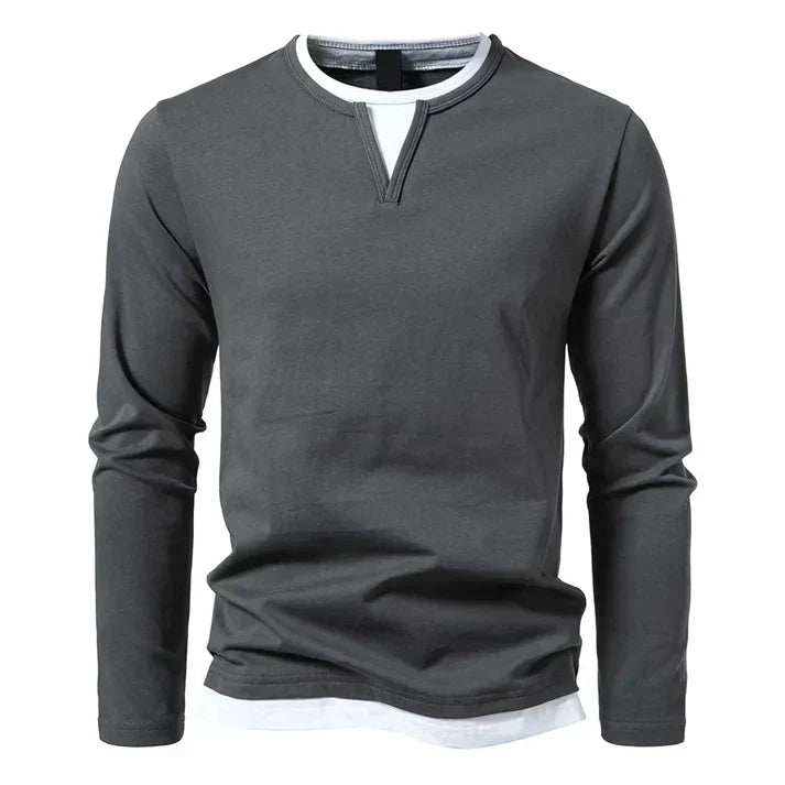 Kasper™ | Premium Longsleeve aus gekämmter Baumwolle