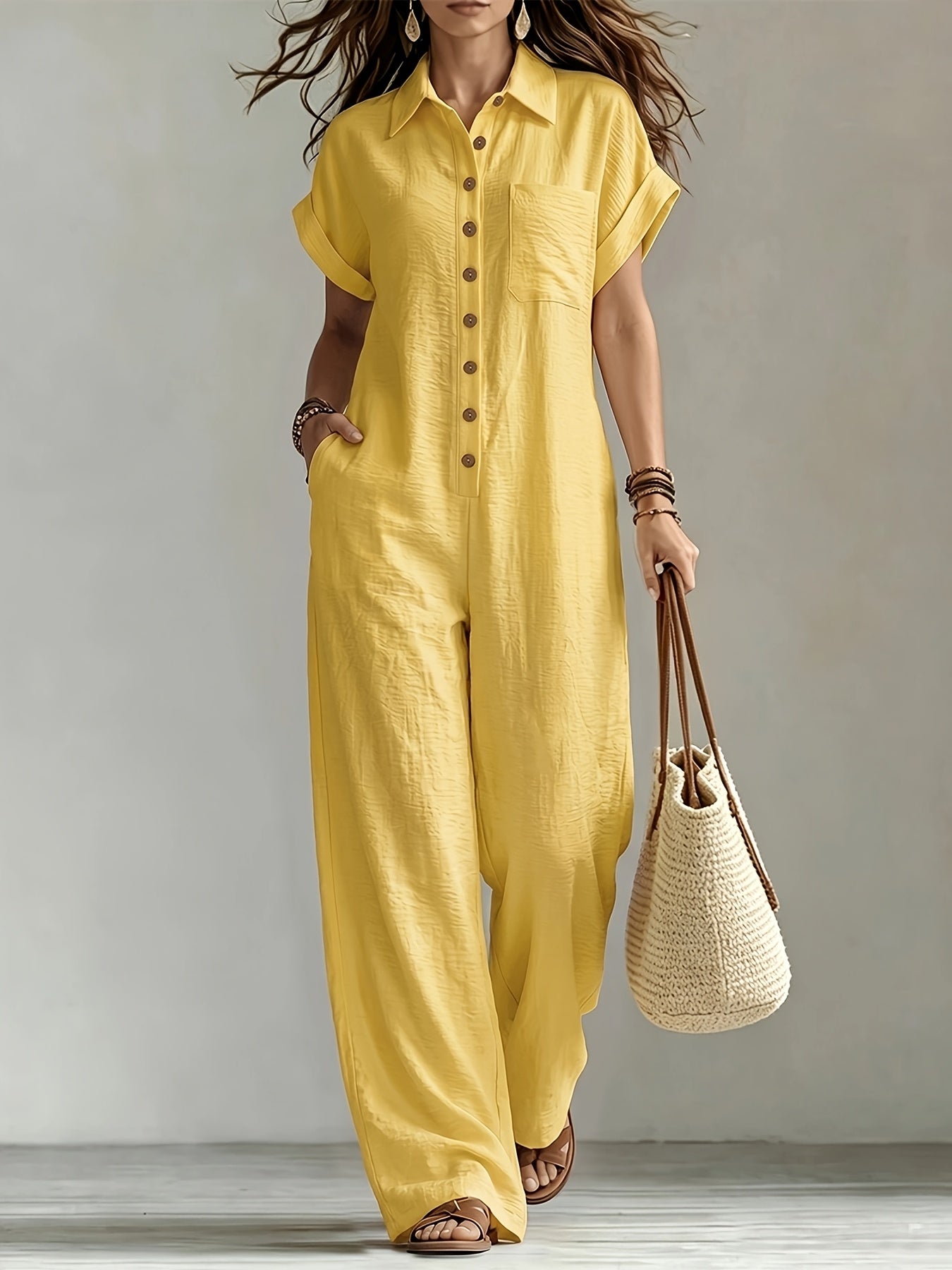 Lisa | linnen jumpsuit
