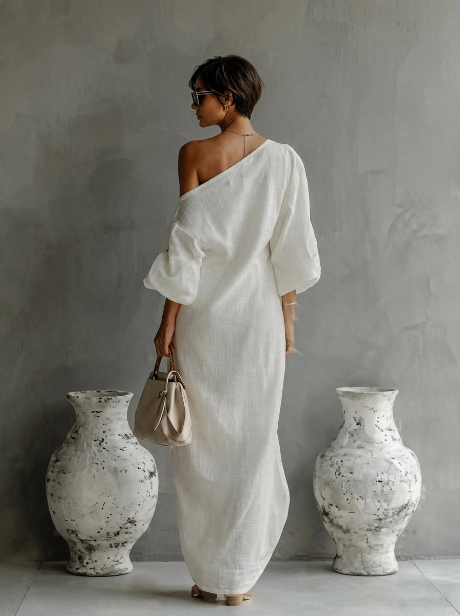 Nelle™ | Elegante maxi jurk