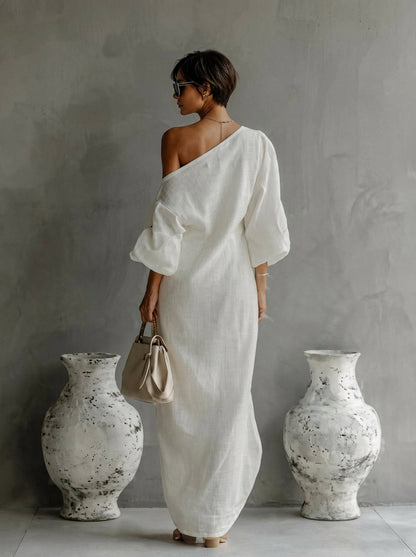 Nelle™ | Elegante maxi jurk