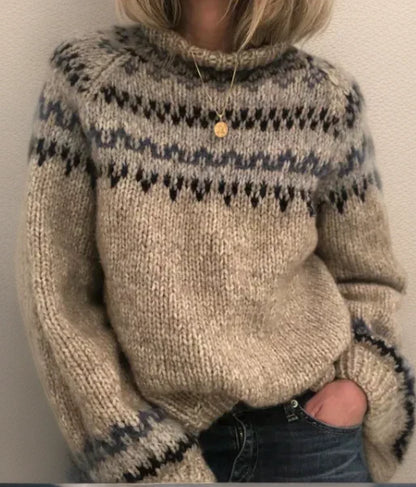 Ashley | Vintage islandsk trøje