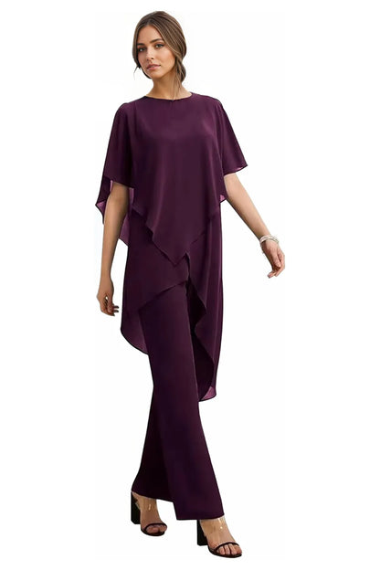Maria – Elegant chiffon 2-delige set